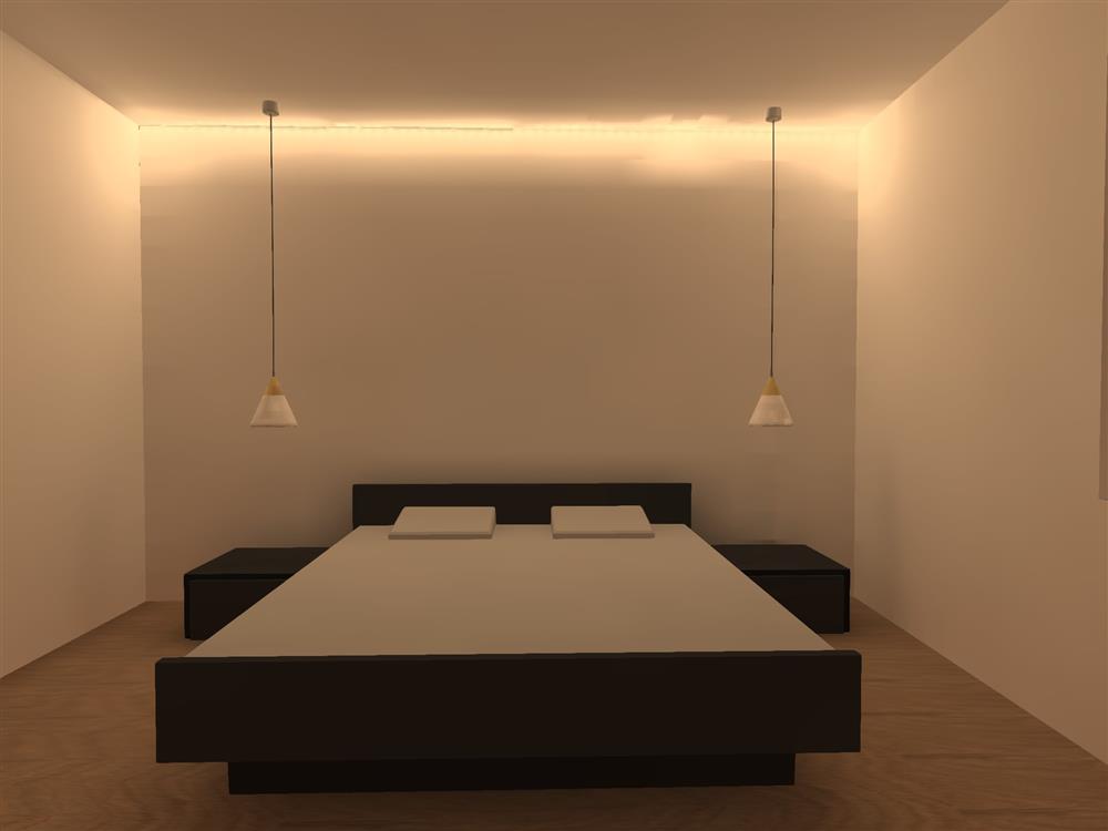 illuminazione camera da letto